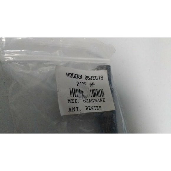 Modern Objects DRAWER PULL Twig Branch MEDIUM SEAGRAPE Antique Pewter Tree 2482 - Picture 10 of 11